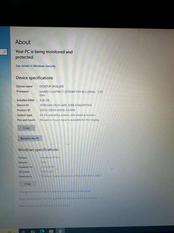 Alienware Laptop