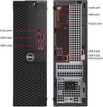 Dell OptiPlex 3050 SFF PC - i5-7500|8GB|256GB SSD|Windows Pro|Warranty
