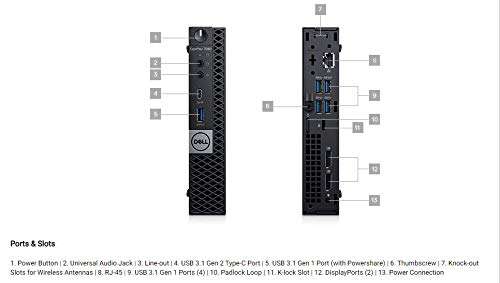 Dell OptiPlex 7060 Micro i5-8500 | 16GB |256GB - Windows 11 Pro - Warranty!
