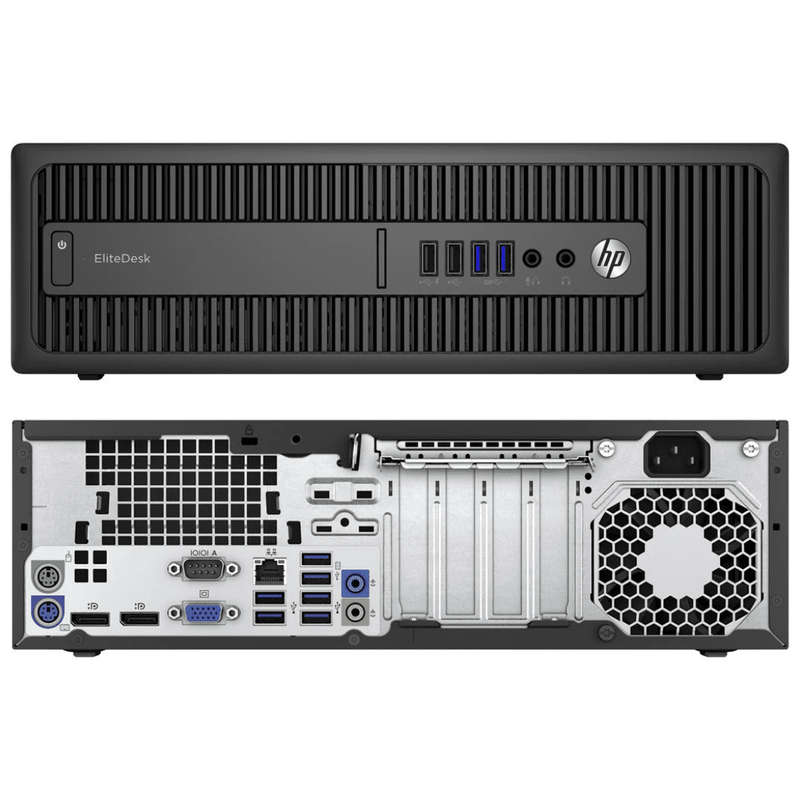 HP EliteDesk 800 G2 SFF Desktop PC - i3-6100 | 8GB | 500GB HDD - Windows 10 Pro