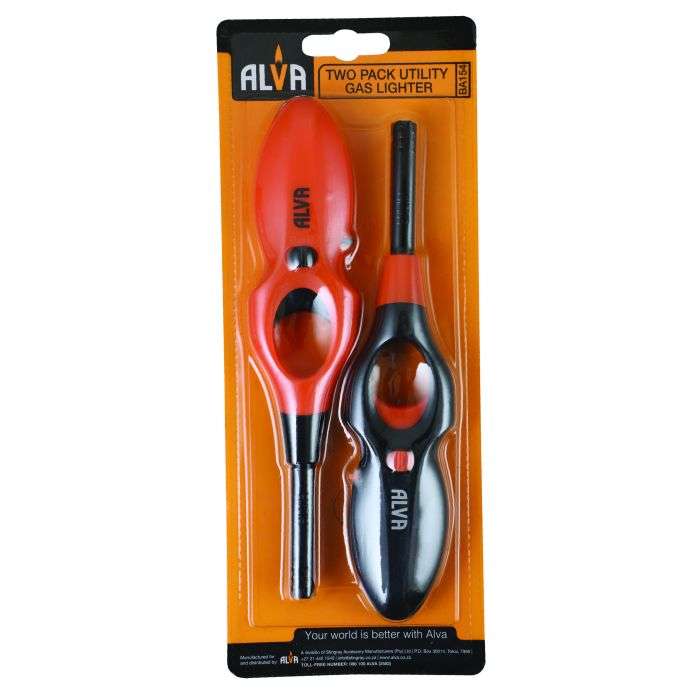 Alva Utility Trigger Lighter 2PK