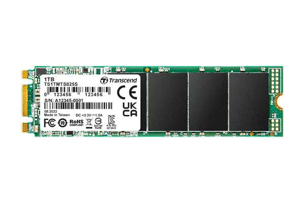 Transcend 1 Tb Mts825S M.2 Sata3 2280 Ssd - Cacheless Tlc
