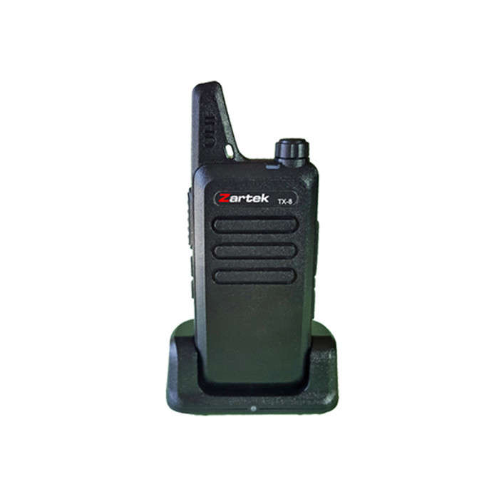 Zartek TX8-Single Two Way Radio UHF Handheld Transceiver