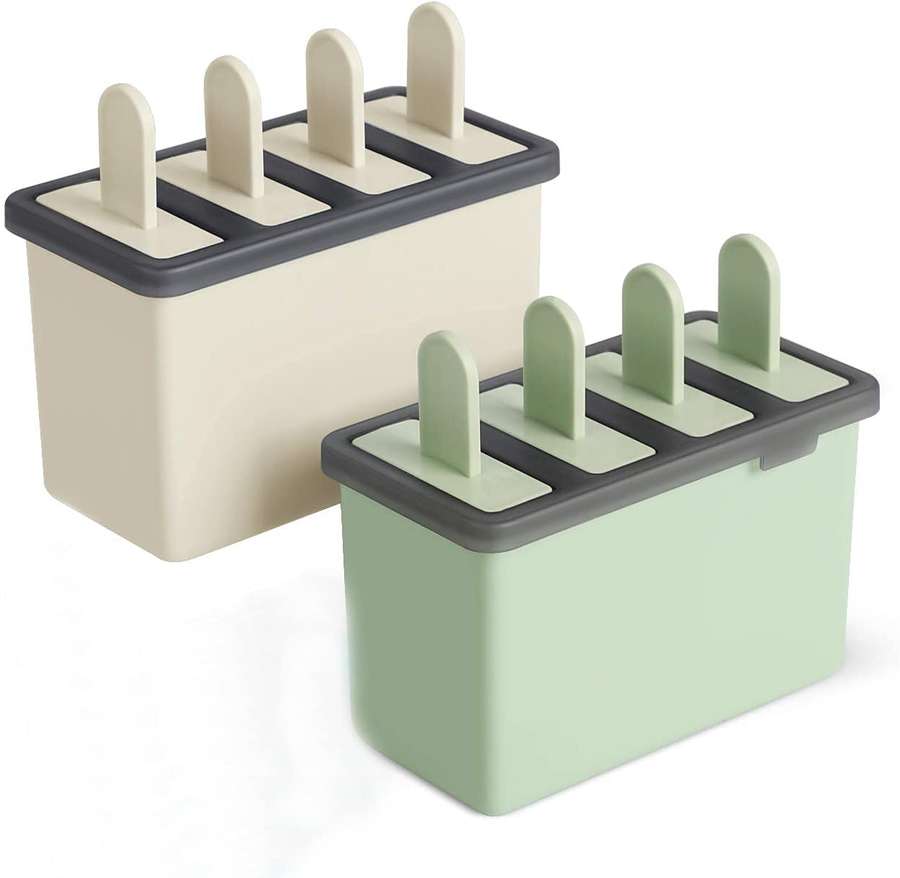 Popsicle Molds Reusable Ice Cream Mold Set Of 2