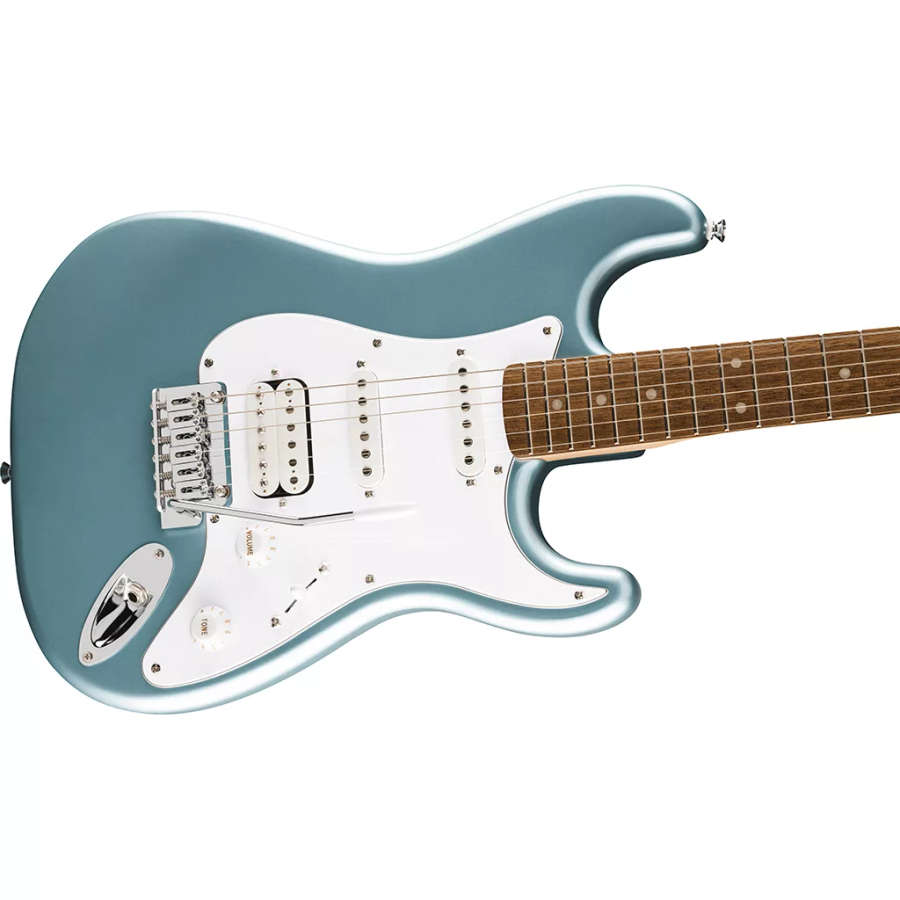 Squier Affinity Series® Stratocaster® Junior HSS Electric Guitar - Ice Blue Metallic
