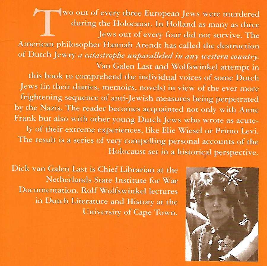 Anne Frank and After: Dutch Holocaust Literature in Historical Perspective | Dick van Galen & Rol...