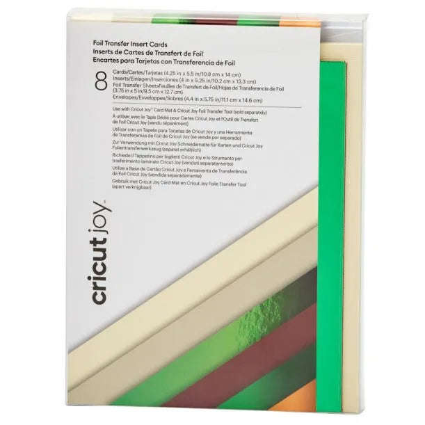 2009204 - Cricut Insert Cards Foil Cameron R20 10.8x14cm 8-Pack