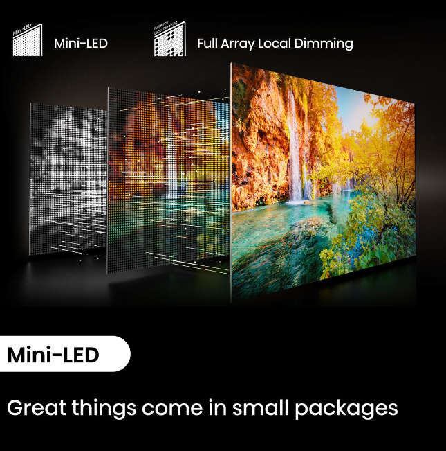 HisenseLEDN55U6N-PRO 55'' 60HZ Mini ULED Smart TV