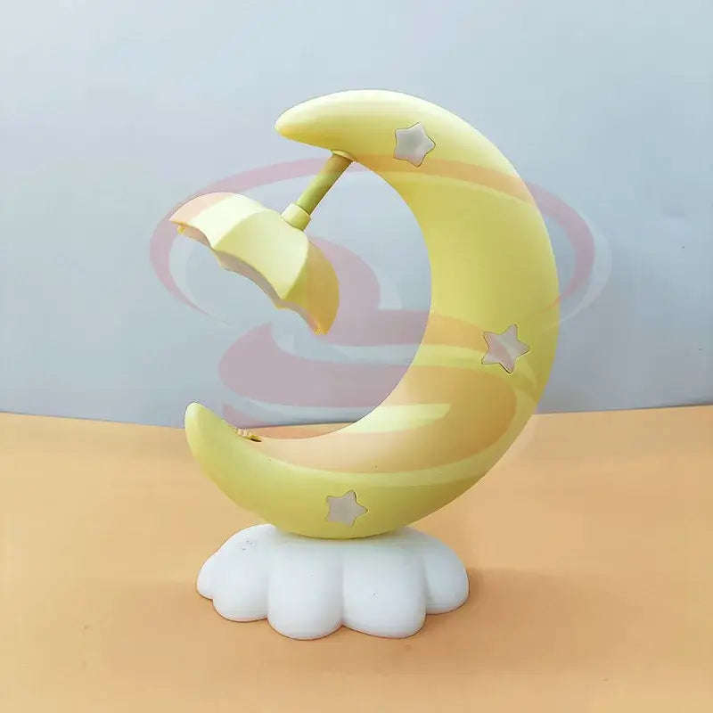 Moon & Umbrella LED Night Lamp | Kids Bedroom & Nursery Light