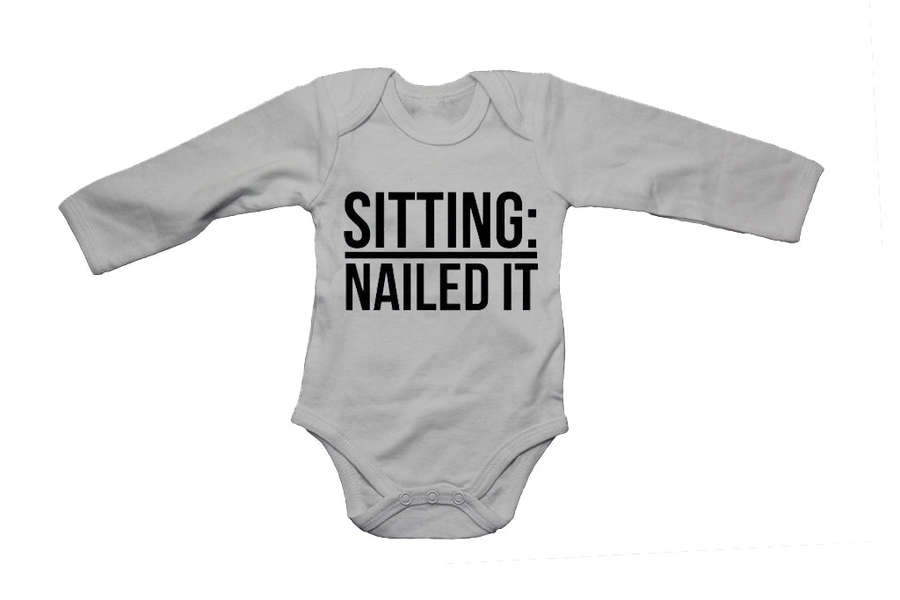 Sitting: Nailed It - Baby Grow