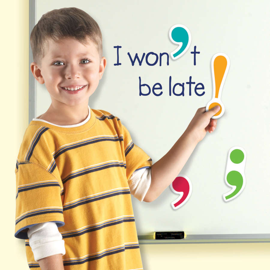 Learning Resources - Magnetic Punctuation Demonstration Set