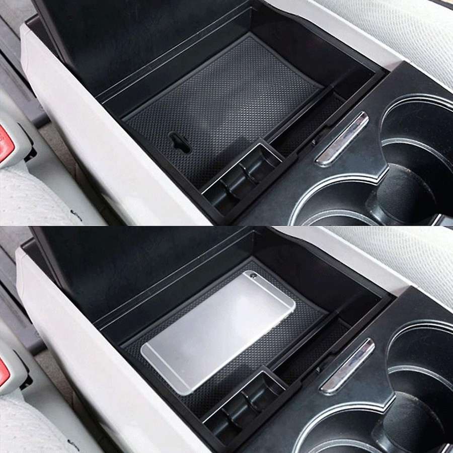 Car Central Armrest Storage Box Stowing Tidying for Toyota Hilux