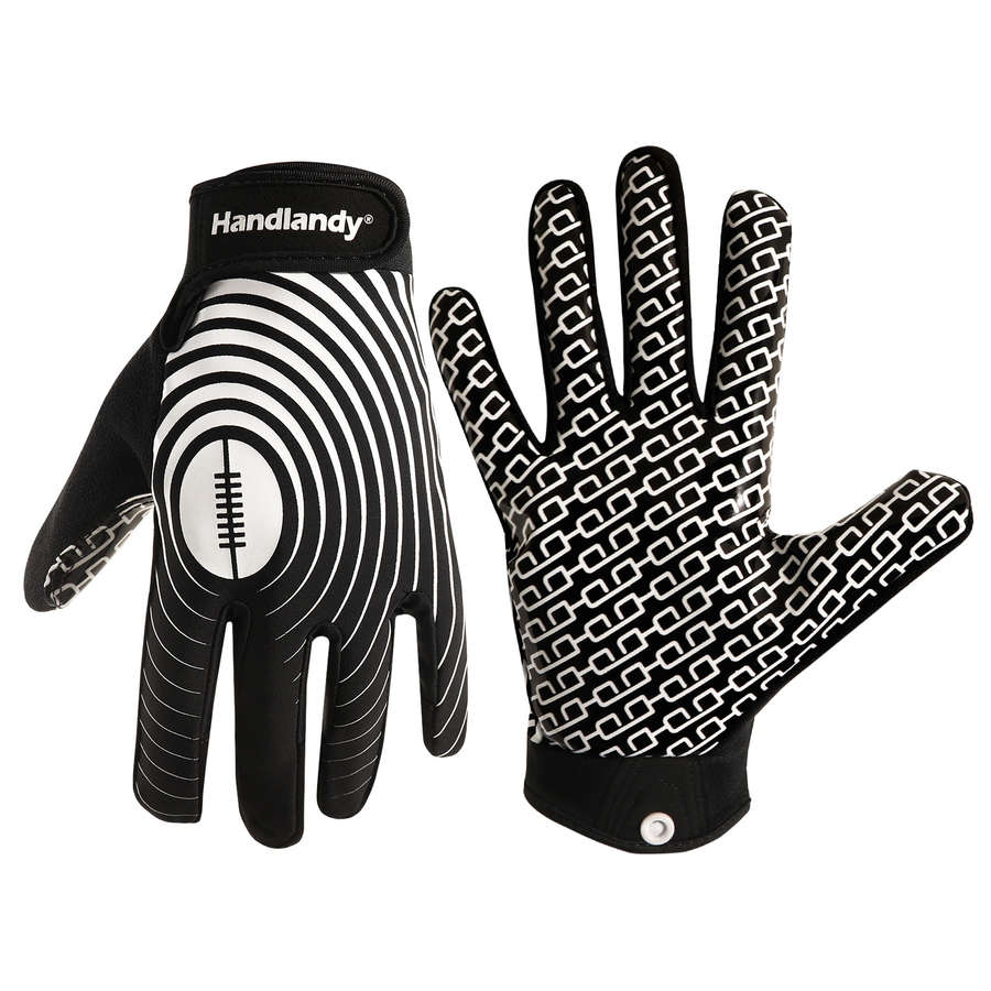 1 Pair White And Green Size S Outdoor Sports Gloves