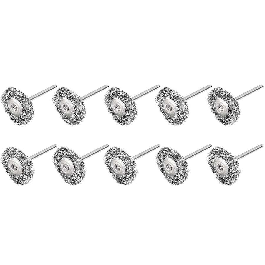 10 PCS Wire Brush Metal Descaling Polishing Brush To Remove Oxide Layer Flat Polishing Brush, Style: