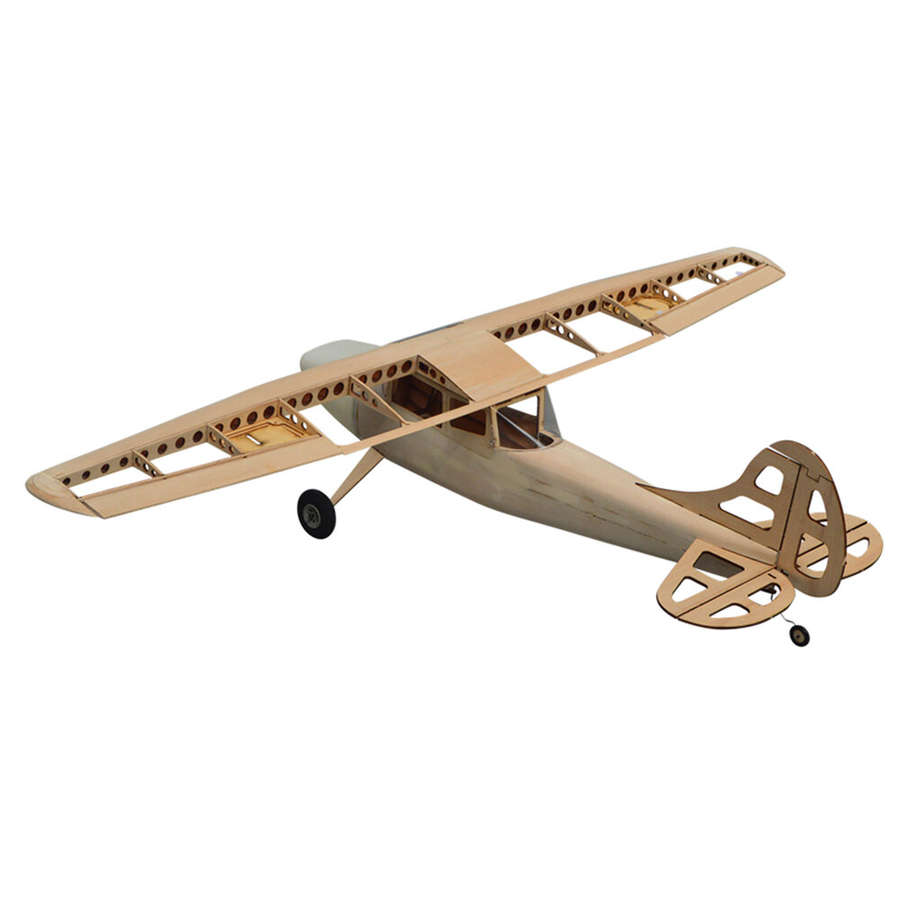 KIT - Tony Ray's Aero Model Cessna L-19 Bird Dog 750mm Wingspan Balsa Wood RC Airplane KIT