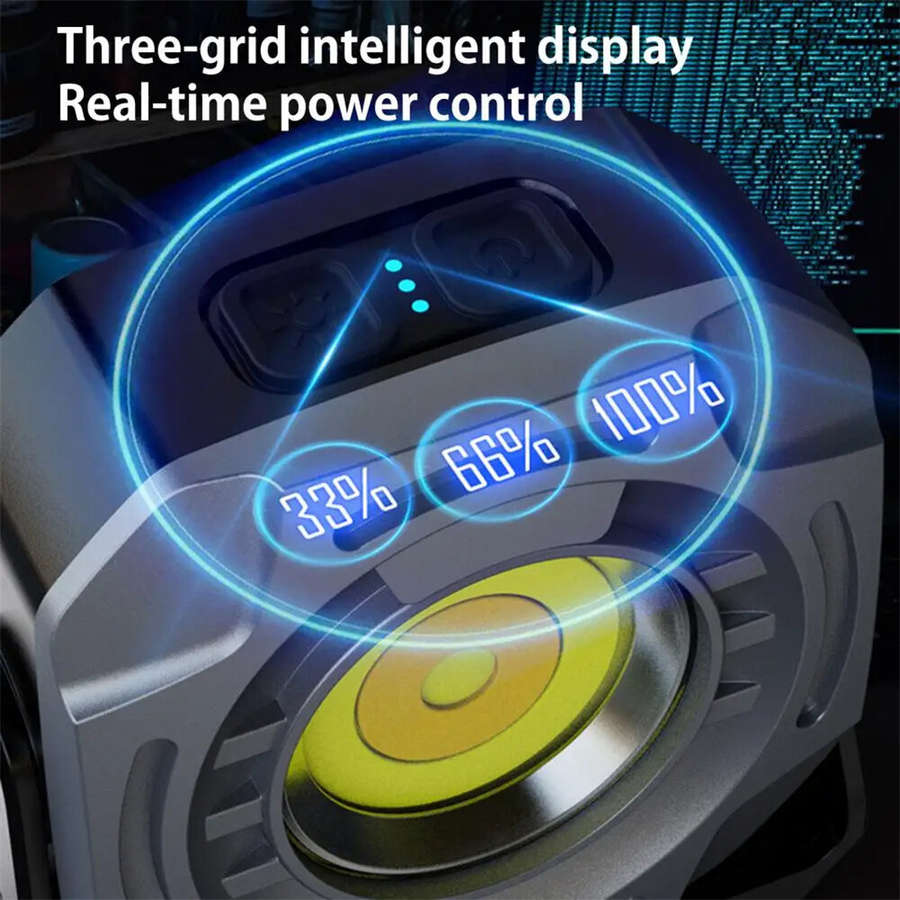 Khaki - IPRee Usb Charging Camping Light 2400LM Emergency Warning Light Portable Usb Rechargeable Ke