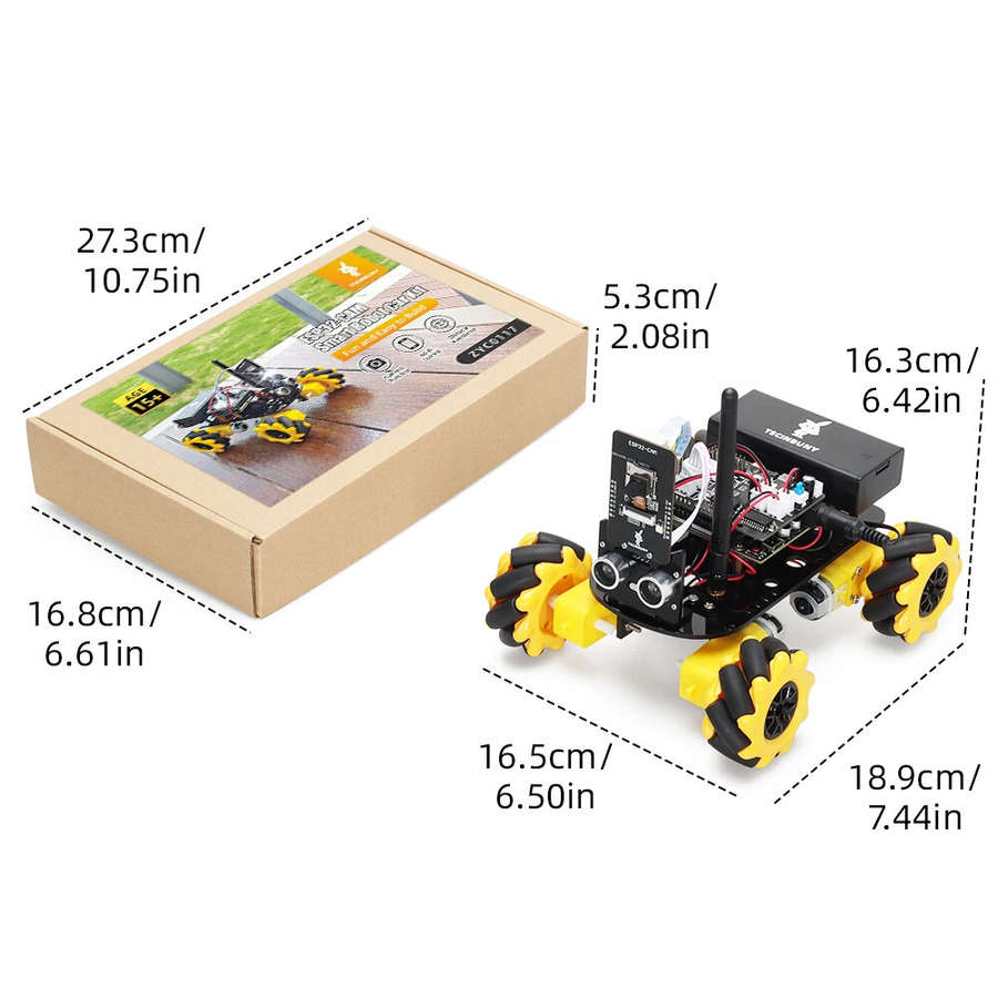 DIY Kit - TSCINBUNY ESP32 Robot Car Kit For Arduinos Starter Kit Programmable Artificial Intelligenc