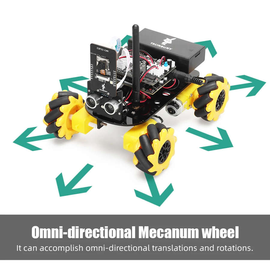 DIY Kit - TSCINBUNY ESP32 Robot Car Kit For Arduinos Starter Kit Programmable Artificial Intelligenc