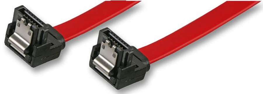 Pro Signal SATA3 Computer Cable, SATA 2 Plug, 90°