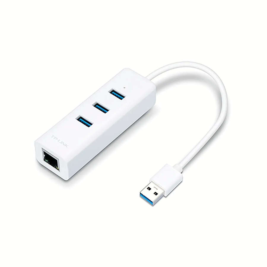 TP-Link UE330 3-Port USB 3.0 Hub with Gigabit Ethernet Port