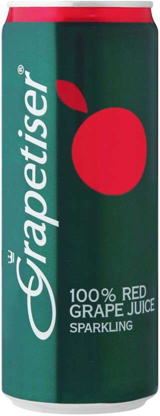 Grapetiser Red Grape Juice Sparkling  (6 x 330 ml)