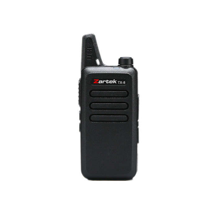 Zartek TX8-Single Two Way Radio UHF Handheld Transceiver