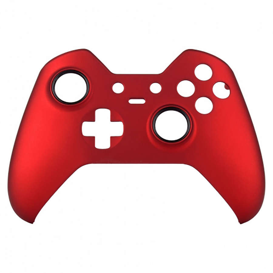 Xbox One Elite Controller Front Faceplate Soft Touch Series Vampire Red