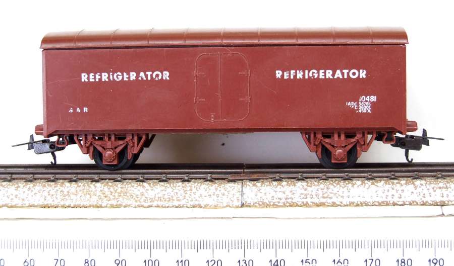 LIMA HO: SAR Refrigerated Car in Fair Un-Boxed, Used condition (Italy)