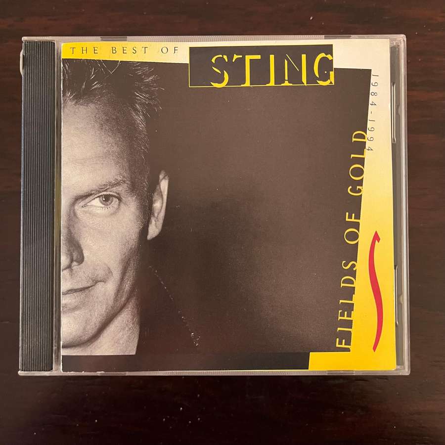 Sting - The Best Of - Fields Of Gold 1984-1994 CD South African Press No Rear Insert