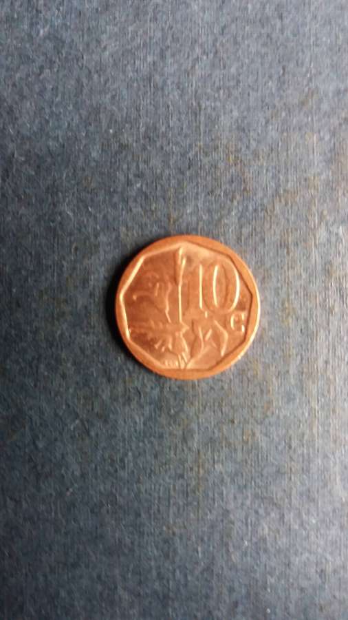 South Africa 2017 10 cent