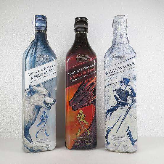 Game of Thrones Collection Johnnie Walker Set of 3