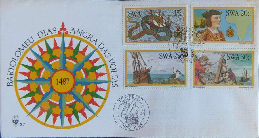 STAMPS - S.W.A. - FDC 1982 BartholomewDiaz (Set of 2) #2