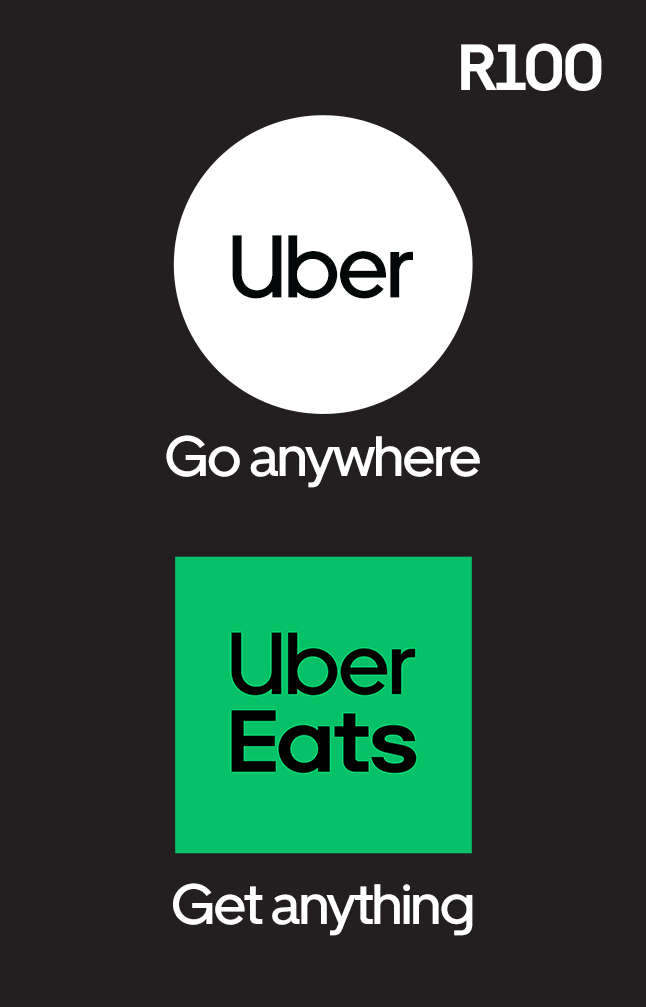 UBER RIDER AND EATS R100