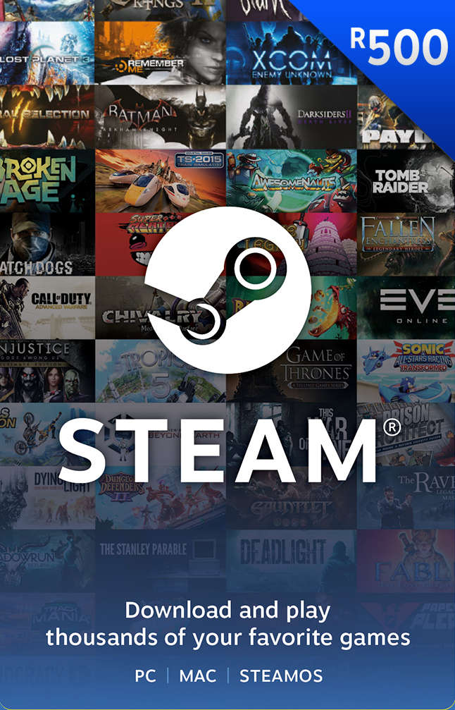 R500 Steam Wallet Top Up