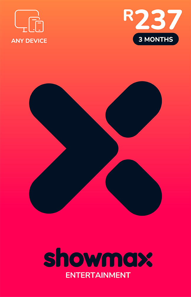 Showmax General Entertainment 3mnth