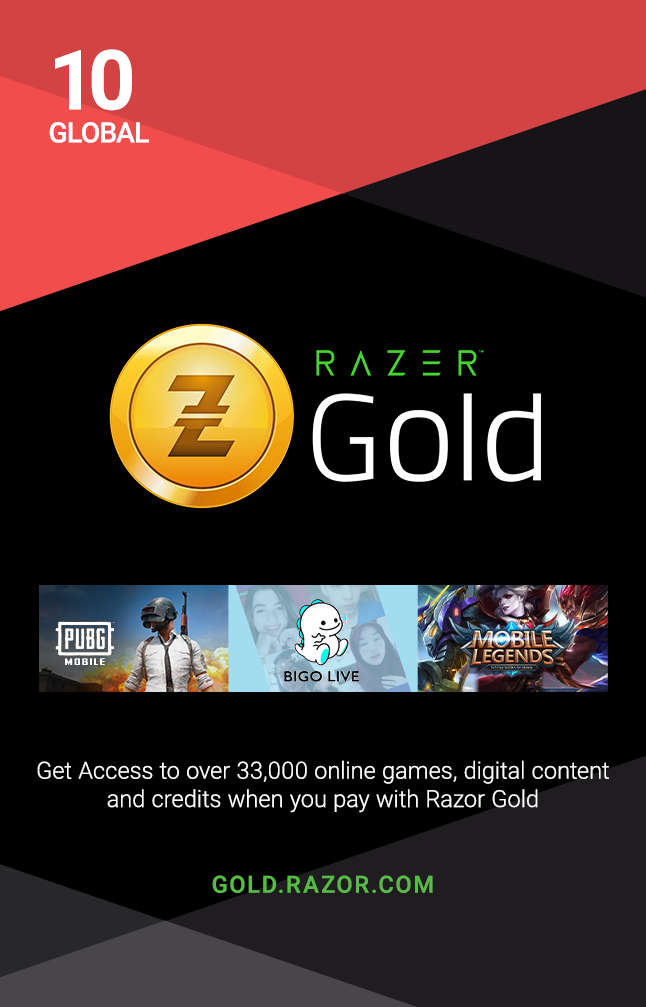 Razor Gold PIN GLOBAL 10