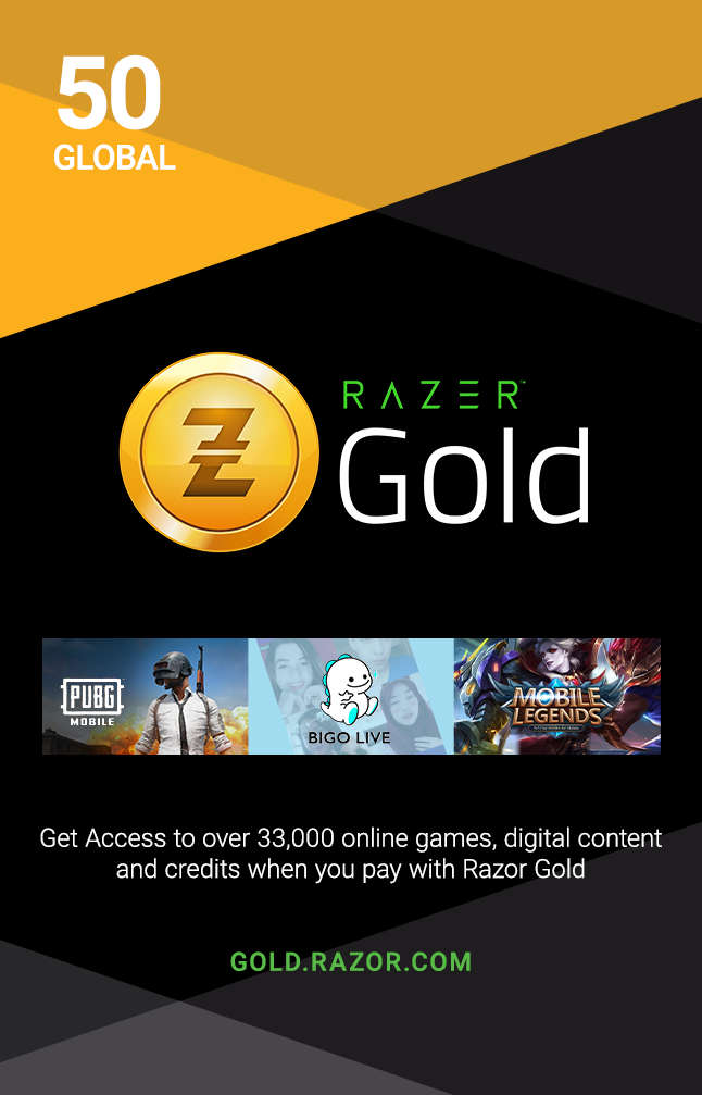 Razor Gold PIN GLOBAL 50