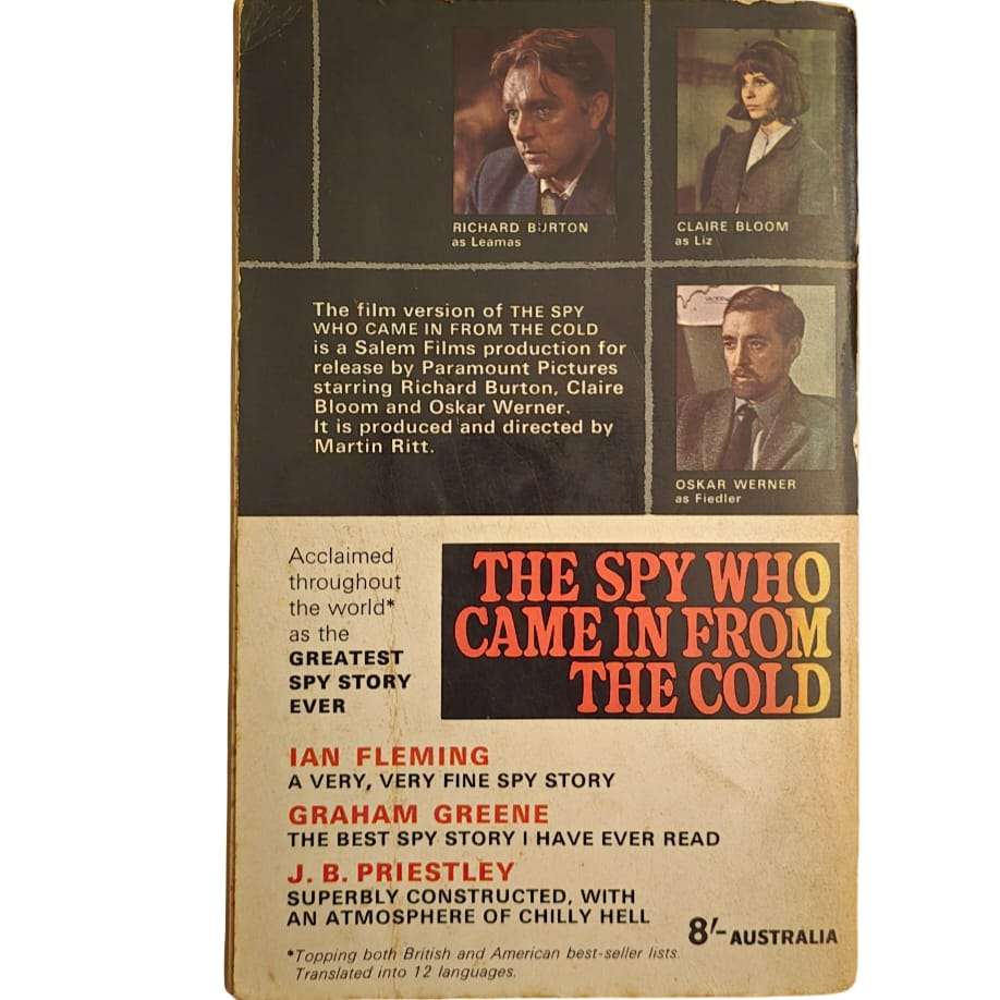 The Spy Who Came in from the Cold - John Le Carré Vintage Paperback