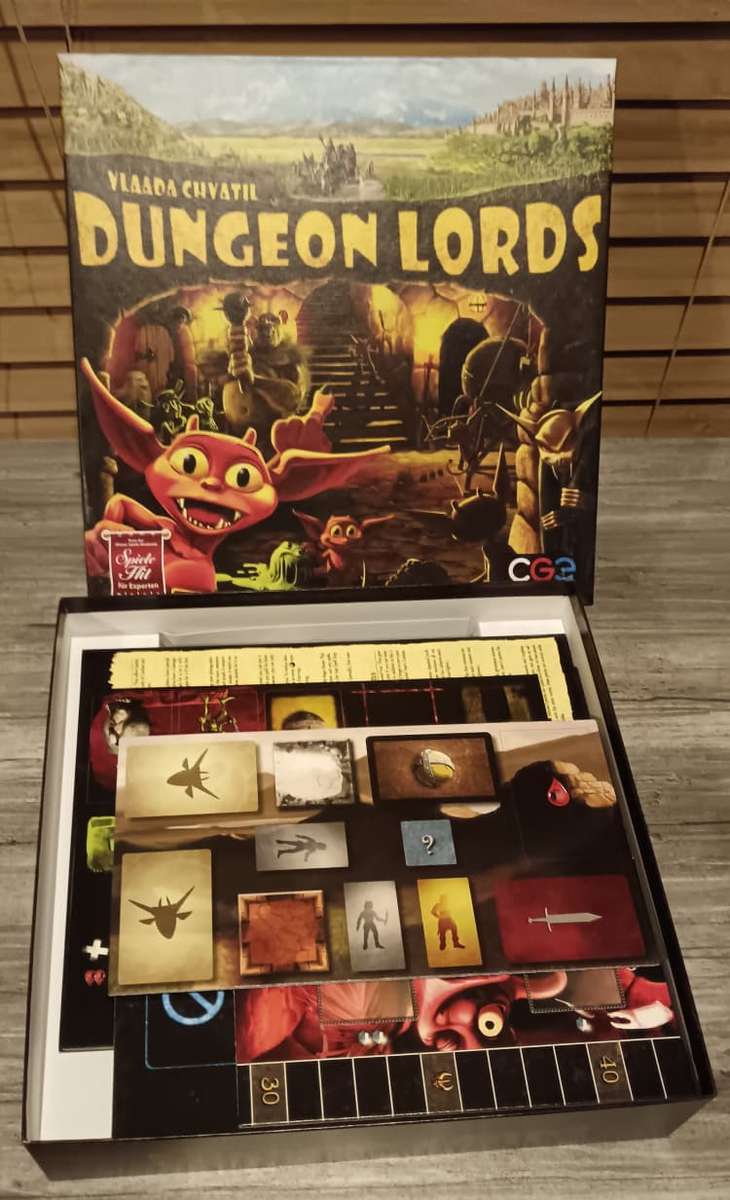 Dungeon Lords Board Game - Strategy & War Games