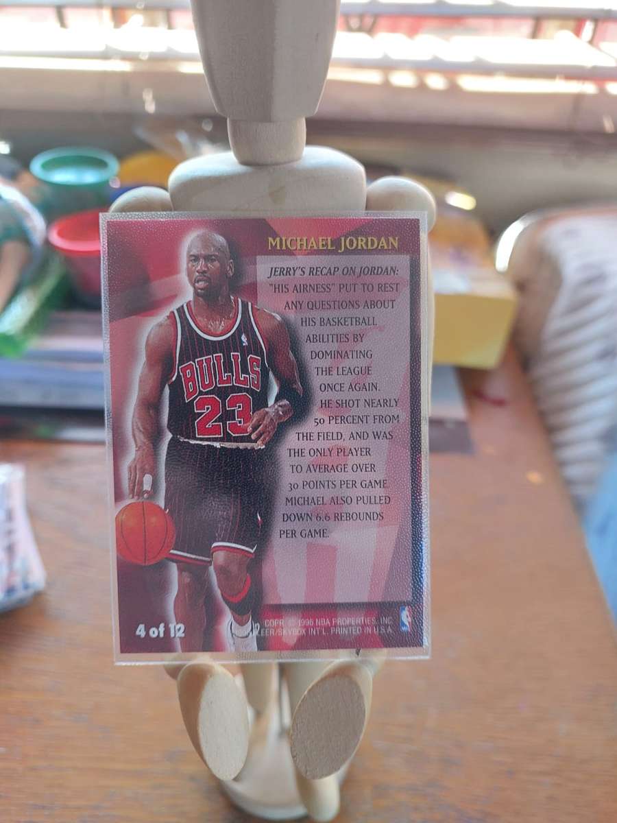 Michael Jordan Stackhouse All Fleer 96 97 Trading Card - Mint Condition