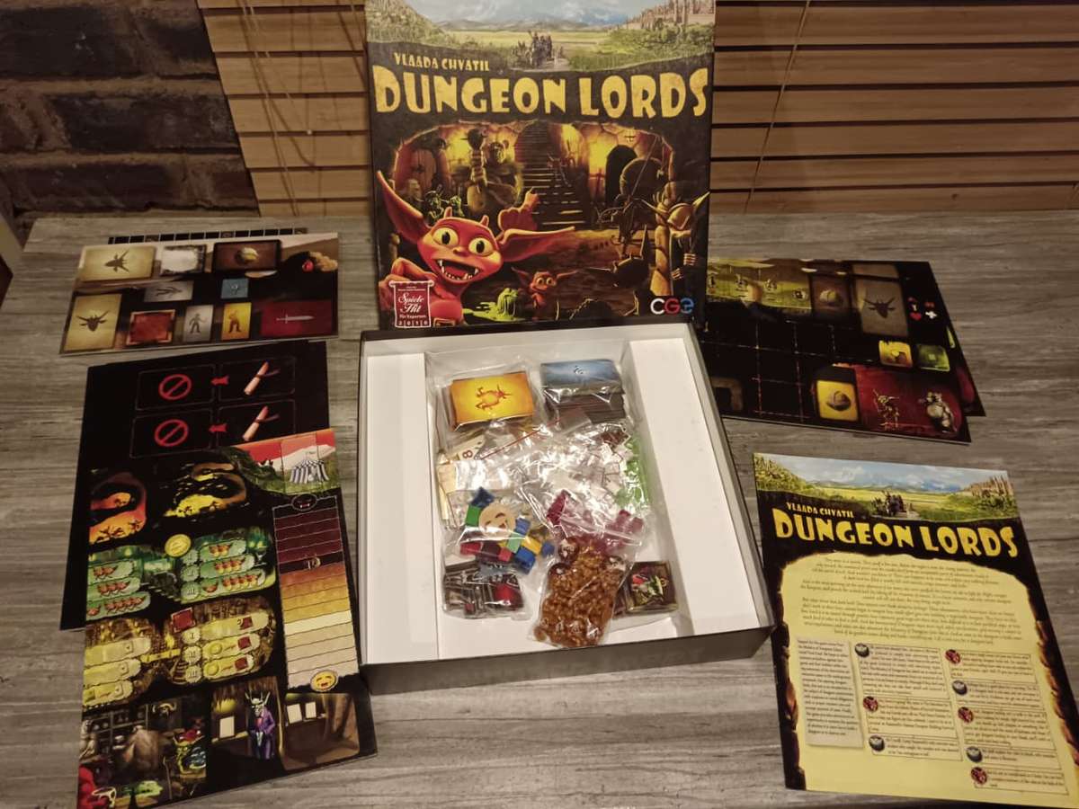 Dungeon Lords Board Game - Strategy & War Games