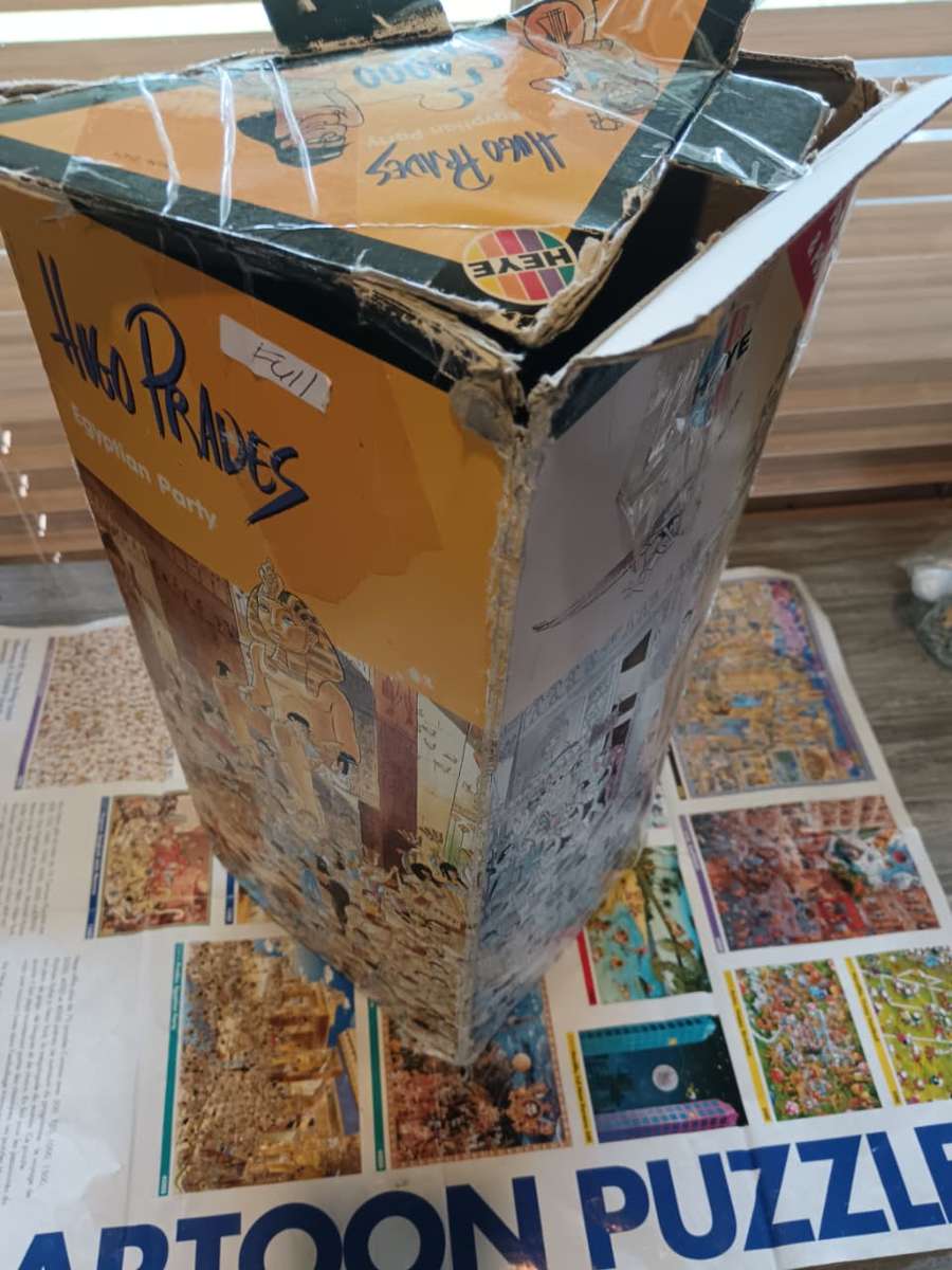 Heye Egyptian Party 4000 Piece Jigsaw Puzzle - Secondhand