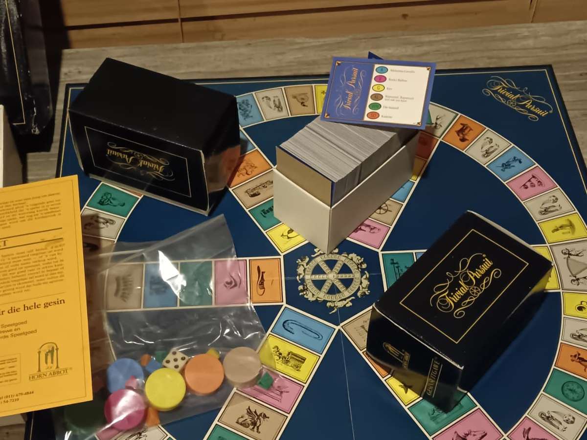 Trivial Pursuit Afrikaans Edition Board Game - Secondhand