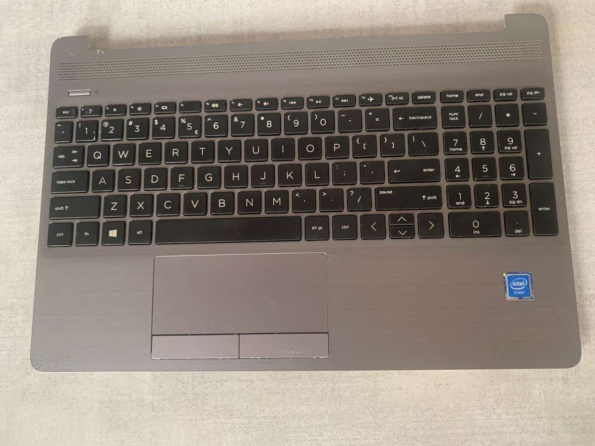 HP 250 G8 keyboard with trackpad and palmrest replacement part