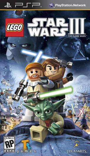 PSP Lego star wars III the clone wars (in stock)