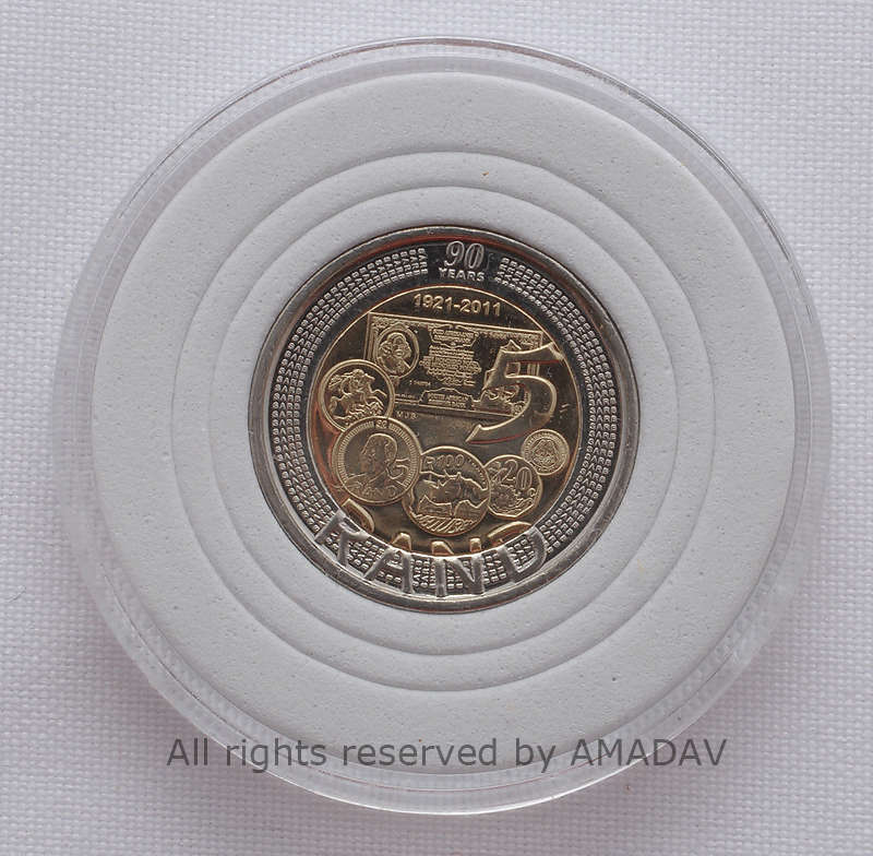 *** FOR THE NEW R5 *** Special DELUX coin holder *** with white inner ring