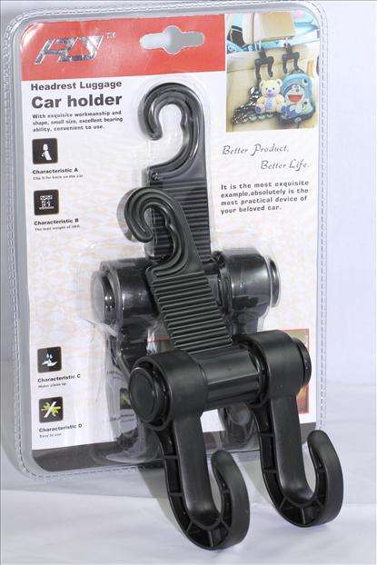 2 on auction - HEADREST LUGGAGE CAR HOLDER set of 2