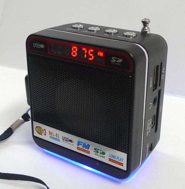 Mp3 mini speaker USB SD FM Radio