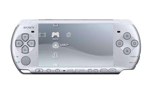 Sony PSP Slim & Lite Silver with games and movies