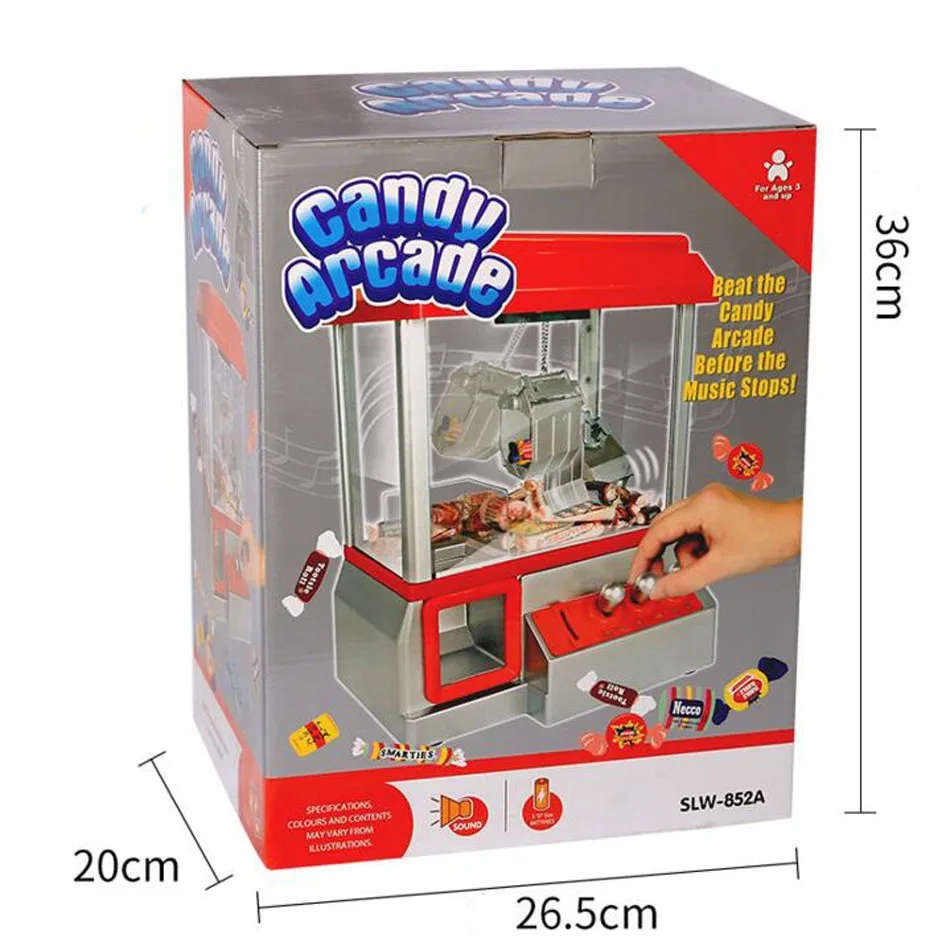 Candy Grabber Traditional Replica Candy Grabber Arcade Machine